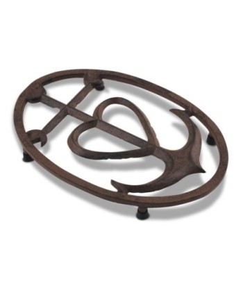 ORIGEN Home Decor Salvamanteles ovalcruz Salvamanteles | Salvamantel Marrón Ovalado - 2x24x16cm