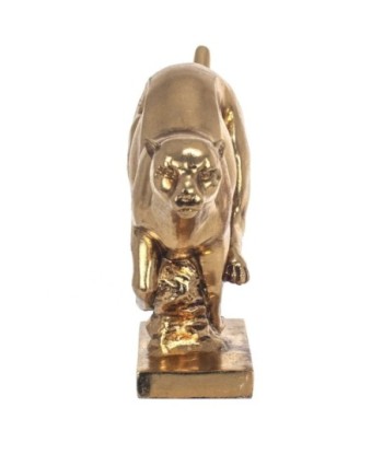 Signes Grimalt By SIGRIS - Figura Jaguar con base Dorado de Resina | Figura Figuras Decorativas Decoracion Salon
