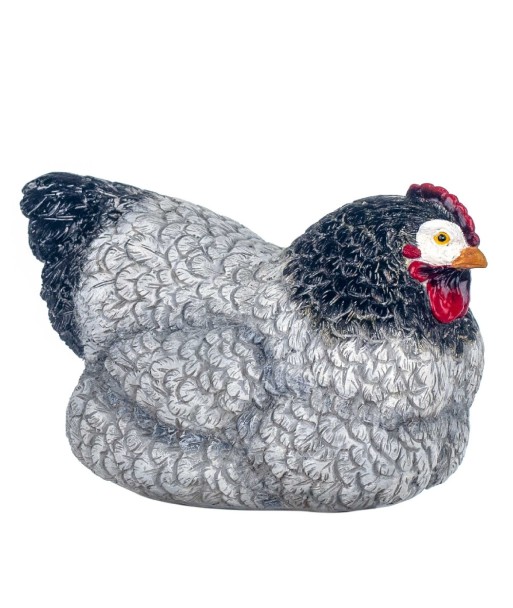 Signes Grimalt By SIGRIS - Figura Gallina Gris de Resina | Figura de Gallina Figuras De Resina Para Jardin Figura