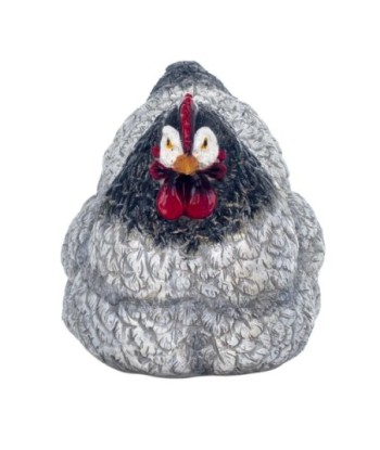Signes Grimalt By SIGRIS - Figura Gallina Gris de Resina | Figura de Gallina Figuras De Resina Para Jardin Figura