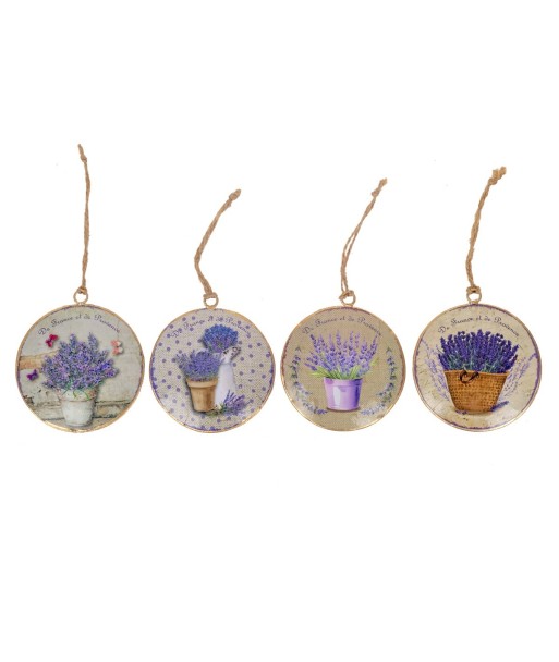 Colgante de Lavanda 4 Difusores Aromáticos para Decoración del Hogar, Regalos Originales y Aromaterapia