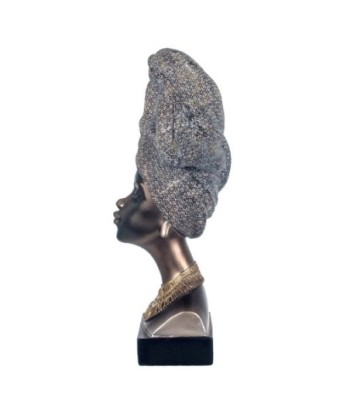 Signes Grimalt By SIGRIS - Figura Cabeza Africana Negro de Resina | Figura de Africana Figuras Decorativas Decoracion