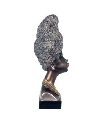 Signes Grimalt By SIGRIS - Figura Cabeza Africana Negro de Resina | Figura de Africana Figuras Decorativas Decoracion