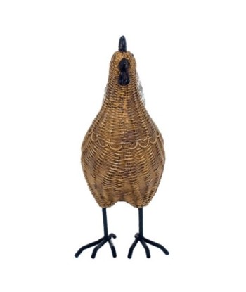 Signes Grimalt By SIGRIS - Figura Gallo Marrón de Resina | Figura de Gallina Figuras De Resina Para Jardin Figura