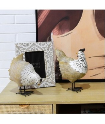 Signes Grimalt By SIGRIS - Figura Gallina Marrón de Resina | Figura de Gallina Figuras De Resina Para Jardin Figura