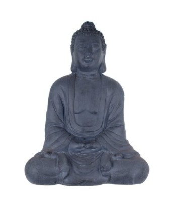 By SIGRIS Figura Buda Azul de Resina 80*34*60cm Figura de Buda