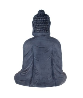 By SIGRIS Figura Buda Azul de Resina 80*34*60cm Figura de Buda