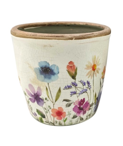 Macetero de Cerámica para Flores Pequeñas, Decoración Romántica y Elegante para el Hogar, Ideal para Plantas