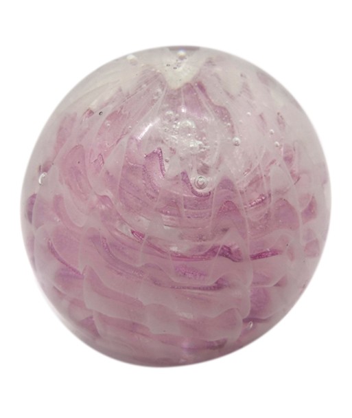 By SIGRIS Pisapapel Rosa de Cristal Vidrio 10X10X10cm Decoración Hogar Pisapapeles De Oficina y Hogar