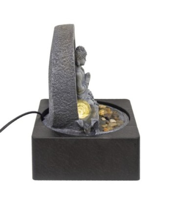By SIGRIS Fuente Gris de Resina 25*18*18cm