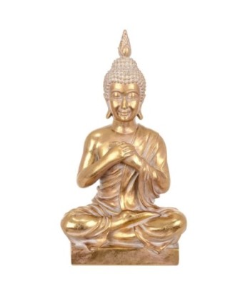 By SIGRIS Figura de Buda Dorado de Resina 31*13*17cm