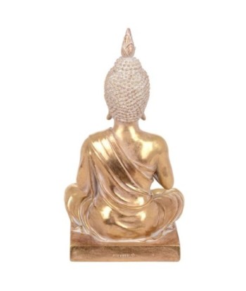 By SIGRIS Figura de Buda Dorado de Resina 31*13*17cm