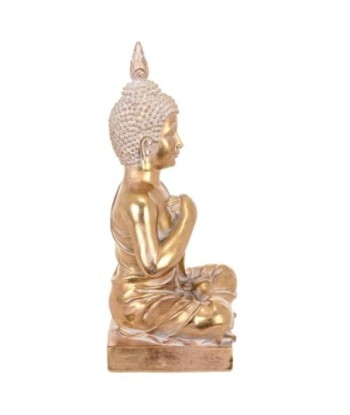 By SIGRIS Figura de Buda Dorado de Resina 31*13*17cm