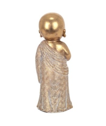 By SIGRIS Figura de Buda Dorado de Resina 20*8*8cm