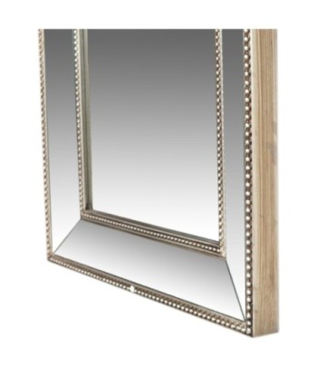 By SIGRIS Espejo Plateado de Resina 164*5*44cm