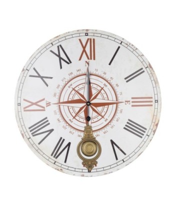 By SIGRIS Reloj Blanco de MDF 59*5*59cm