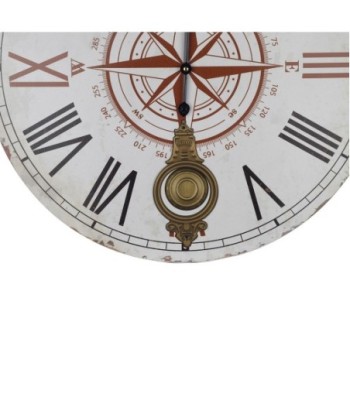 By SIGRIS Reloj Blanco de MDF 59*5*59cm
