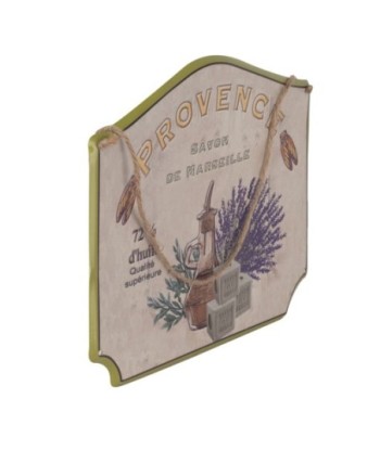 By SIGRIS Placa de metal Verde de Metal 25*1*33cm