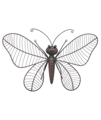 Adorno de Pared Mariposa de Metal para Decoración Romántica y Elegante en el Hogar
