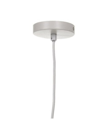 By SIGRIS Lámpara Techo Beige de Rattan 31*43*43cm Lámpara de Techo