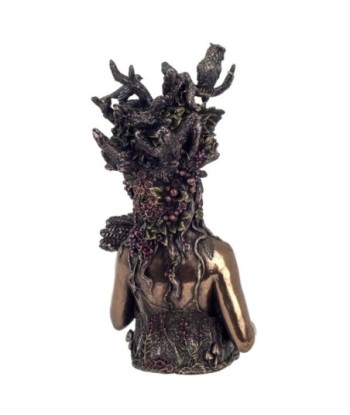 By SIGRIS Figura Diosa Gaia Crudo de Resina 25*12*12cm Figura