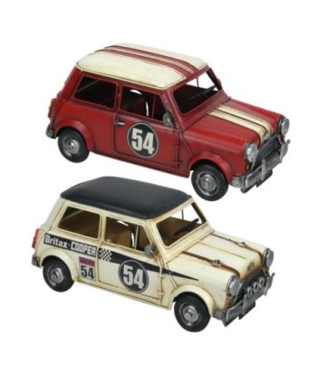 By SIGRIS Modelismo Vehículos Terrestres Multicolor de Metal 12*14*29cm Set de 2 Unidades Coche Set 2 U