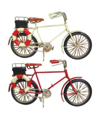By SIGRIS Modelismo Vehículos Terrestres Multicolor de Metal 13*8*21cm Set de 2 Unidades Bicicleta Set 2 U