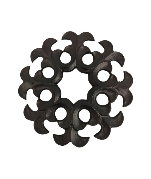By SIGRIS Salvamantel Negro de Hierro Colado 2*14*14cm