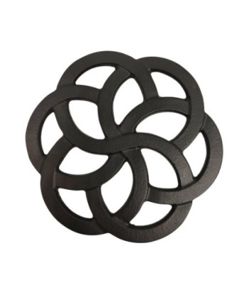 By SIGRIS Salvamantel Negro de Hierro Colado 2*14*14cm