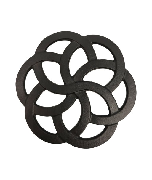 By SIGRIS Salvamantel Negro de Hierro Colado 2*14*14cm