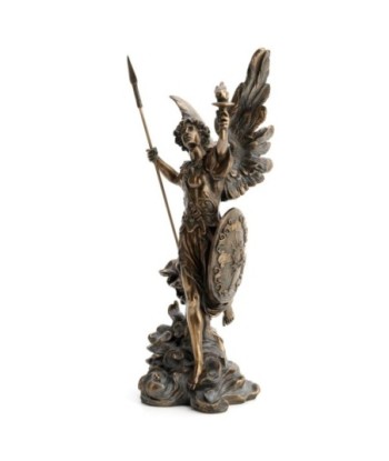 By SIGRIS Figura Ángel Uriel Crudo de Resina 36*13*21cm Figura