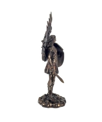 By SIGRIS Figura San Miguel Arcángel Crudo de Resina 28*9*20cm Figura