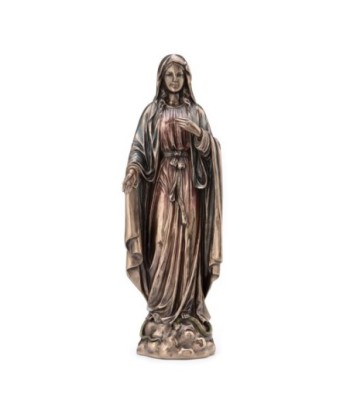 By SIGRIS Figura Virgen Maria Crudo de Resina 28*8*10cm Figura de Navidad