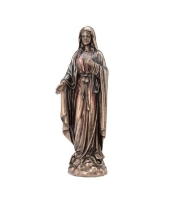 By SIGRIS Figura Virgen Maria Crudo de Resina 28*8*10cm Figura de Navidad