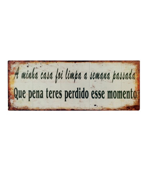 ORIGEN Home Decor Placa Pared Frases Placas Metal | Placa de Metal Beige Rectangular - 13x36x1cm