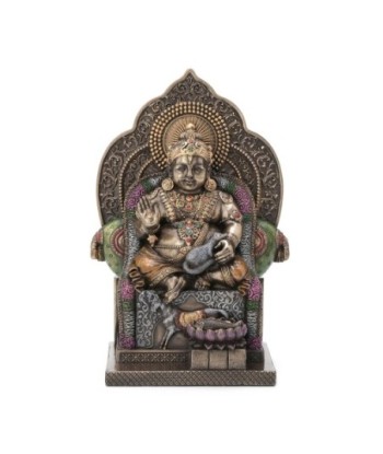 By SIGRIS Figura Dios Kubera Crudo de Resina 19*9*13cm Figura de Buda