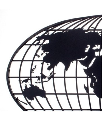 Signes Grimalt By Sigris - Decoración de Pared | Planeta Tierra Pared - 60x1x100,5 cm, Metal