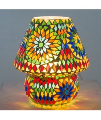 Signes Grimalt By Sigris - Lámpara Árabe de Mesa | Lampara Marroqui, Multicolor - Modelo 1