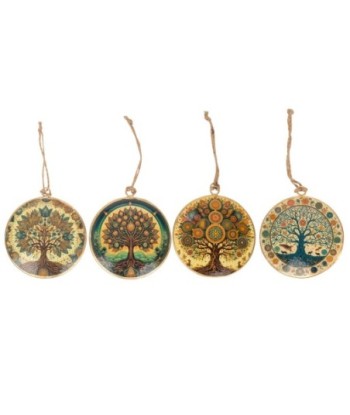 Colgante Árbol de la Vida Multicolor con 4 Difusores Aromáticos para Decoración y Regalos Especiales