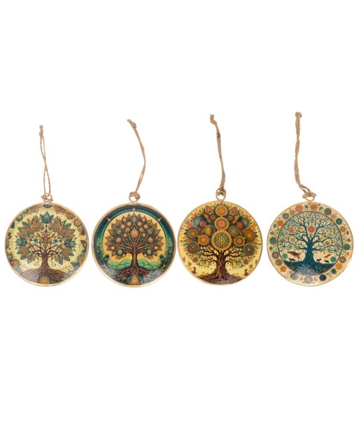 Colgante Árbol de la Vida Multicolor con 4 Difusores Aromáticos para Decoración y Regalos Especiales