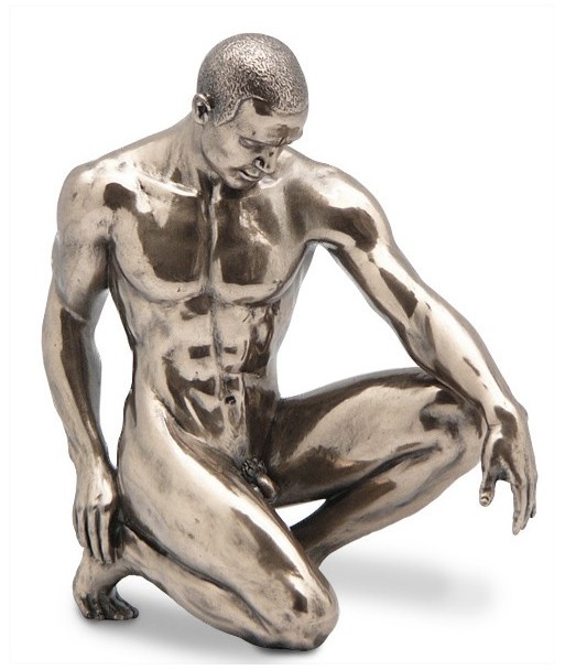 By SIGRIS Figura Desnudo  de Rodillas Figuras Bronce Colección Clásico Signes Grimalt Decor And Go