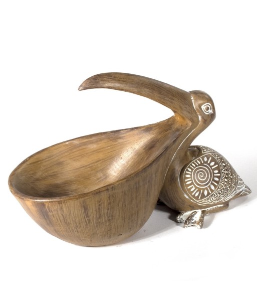 Signes Grimalt By Sigris - Figuras Decorativas | Figura Pelícano Decorativa, 18x12,5x30 cm