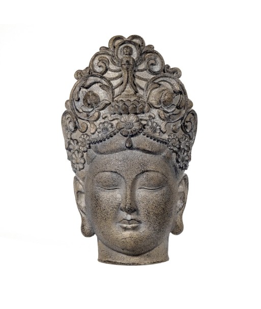 Signes Grimalt By Sigris - Figuras Decorativas | Cabeza Buda Decorativa - Figuras de Budas, 24 x 14 x 15 cm