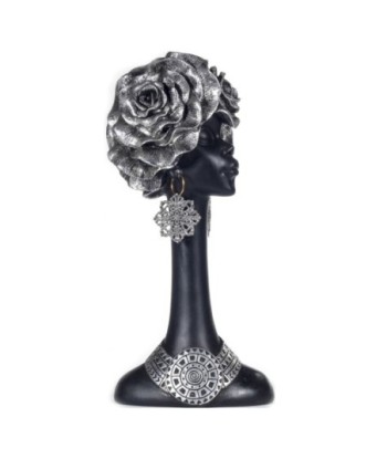 Signes Grimalt By Sigris - Figuras Decorativas | Figura en Resina - Cabeza Africana - 30 x 14 x 10 cm