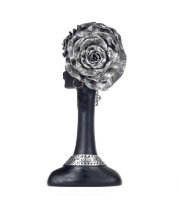 Signes Grimalt By Sigris - Figuras Decorativas | Figura en Resina - Cabeza Africana - 30 x 14 x 10 cm
