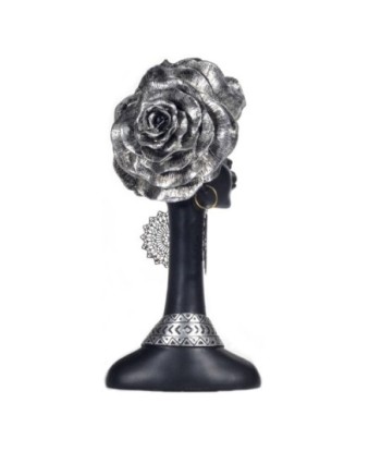 Signes Grimalt By Sigris - Figuras Decorativas | Figura en Resina - Cabeza Africana - 28 x 13 x 10 cm