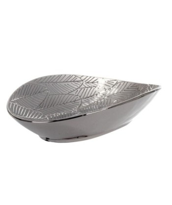 Signes Grimalt By Sigris - Bandeja para Dejar Llaves | Bandeja Plateada, Cerámica -  8x25,5x39,5 cm