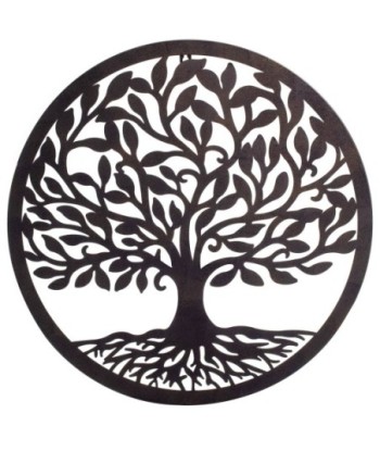 Signes Grimalt By Sigris - Decoración de Pared | Arbol de la Vida Pared - 50 cm x 1 cm x 50 cm, Metal