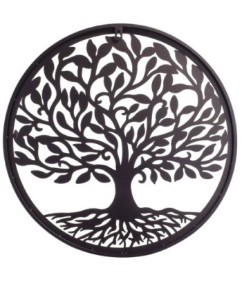 Signes Grimalt By Sigris - Decoración de Pared | Arbol de la Vida Pared - 50 cm x 1 cm x 50 cm, Metal
