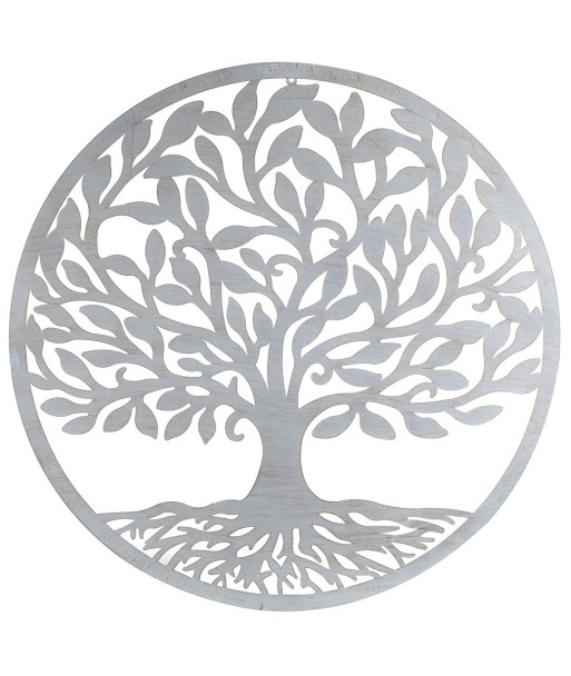 Signes Grimalt By Sigris - Decoración de Pared | Arbol de la Vida Pared - 82x1x82 cm, Metal - Color Gris